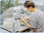 Suction hood to maintain laboratory worker health